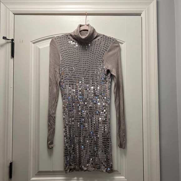 Alice & Olivia Sequined Sweater‎ Dress size S - Picture 1 of 8